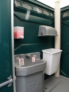 portable toilet rentals, washroom rentals, Johnson's Sanitation Service