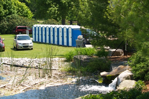Portable toilet, portable washroom, Johnson's Sanitation Service, Sink Rentals, Septic Services, Septic Tank Pumped, Construction, Parties, Special Events, Back Yard Gatherings