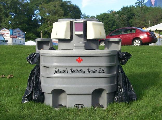 Portable toilet, portable washroom, Johnson's Sanitation Service, Sink Rentals, Septic Services, Septic Tank Pumped, Construction, Parties, Special Events, Back Yard Gatherings