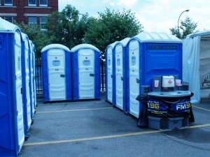 portable toilet rentals, washroom rentals, Johnson's Sanitation Service