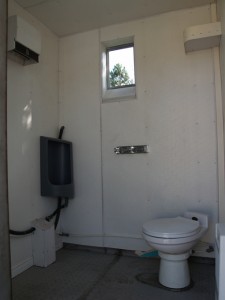 Gold Stripe Toilet, Portable toilet, portable washroom, Johnson's Sanitation Service, Sink Rentals, Septic Services, Septic Tank Pumped, Construction, Parties, Special Events, Back Yard Gatherings