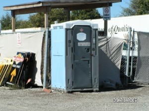 Portable Toilet, High Tech, Fresh Flush, Johnson's Sanitation Service