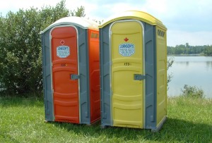 portable toilets, portable washrooms, Johnson's Sanitation