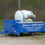 Portable sink trailer, wash station, Portable toilet, portable washroom, Johnson's Sanitation Service, Sink Rentals, Septic Services, Construction, Parties, Special Events, Back Yard Gatherings