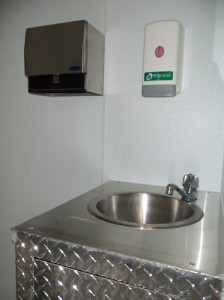 Portable toilet, portable washroom, Johnson's Sanitation Service, Sink Rentals, Septic Services, Septic Tank Pumped, Construction, Parties, Special Events, Back Yard Gatherings